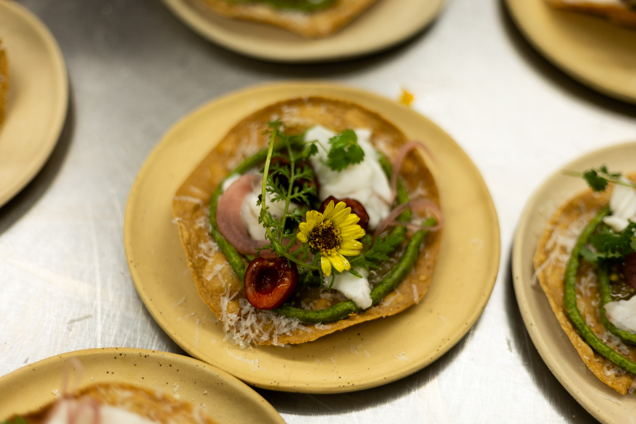 Tortilla with Ceviche